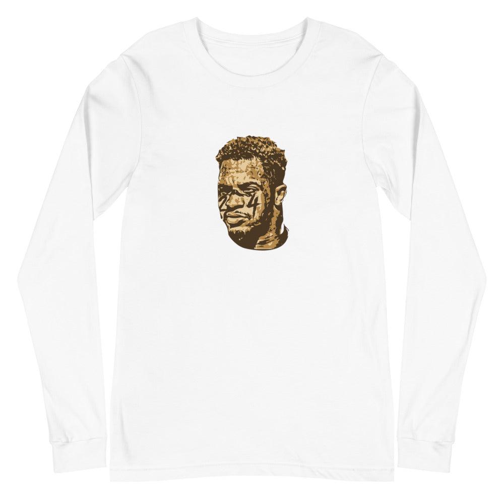Johnathan Abram "24" Long Sleeve Tee - Fan Arch