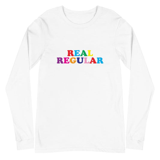 Traeshon Holden "Real Regular" Long Sleeve Tee - Fan Arch