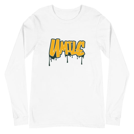 Tedarrell Slaton Jr. “UMILE” Long Sleeve Tee - Fan Arch