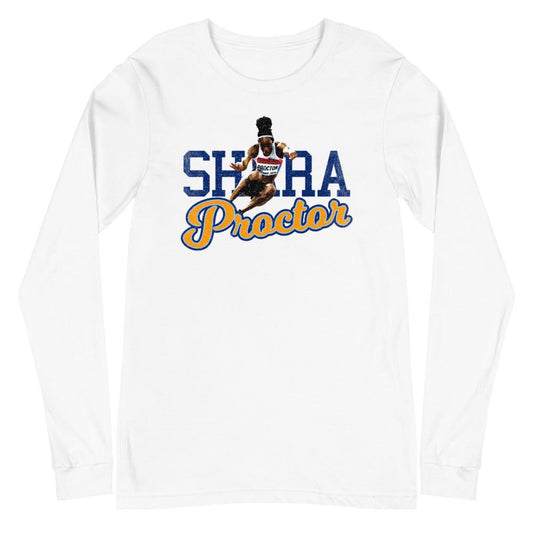 Shara Proctor "Throwback" Long Sleeve Tee - Fan Arch