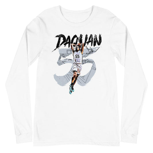 DaQuan Jeffries "Retro" Long Sleeve Tee - Fan Arch