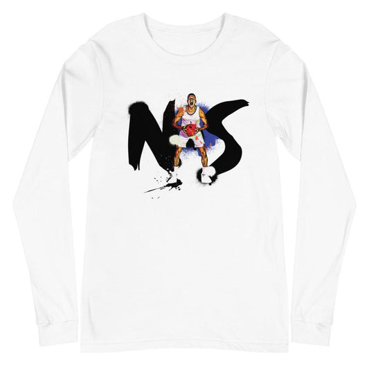 Nate Sestina "Splash" Long Sleeve Tee - Fan Arch
