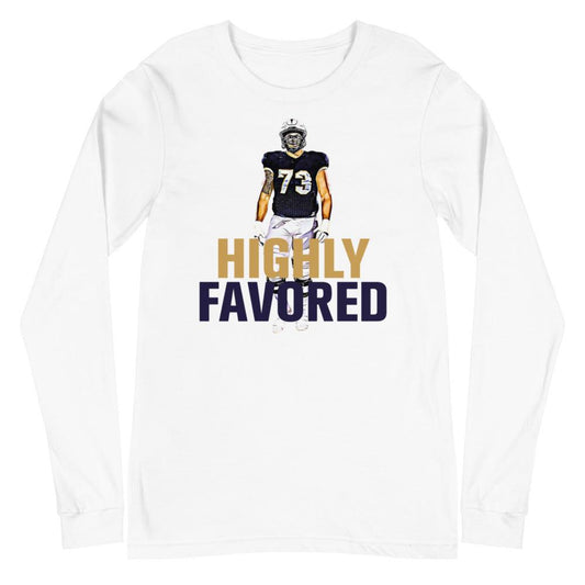 Sam Jackson "Highly Favored" Long Sleeve Tee - Fan Arch
