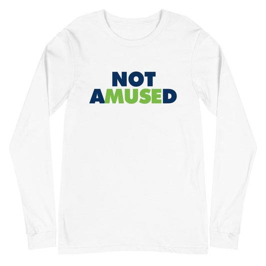 Tanner Muse "Not Amused" Long Sleeve Tee - Fan Arch