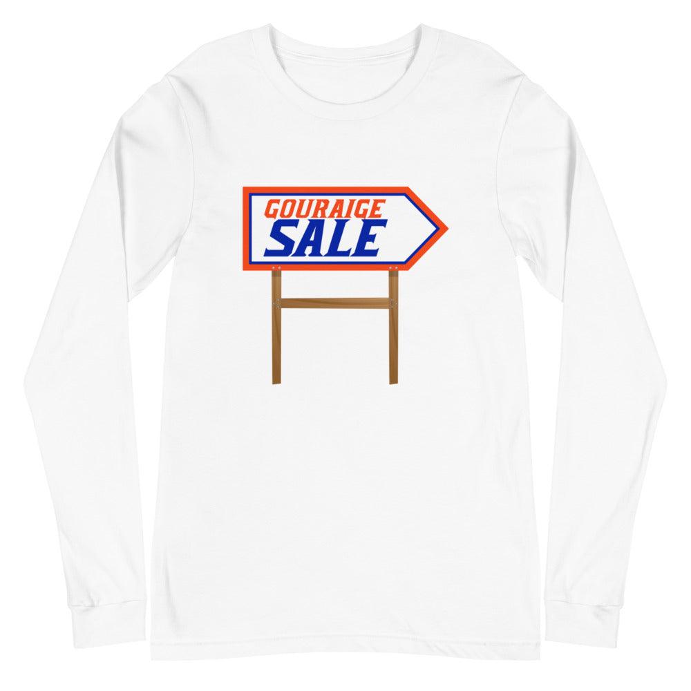 Richard Gouraige "Gouraige Sale" Long Sleeve Tee - Fan Arch