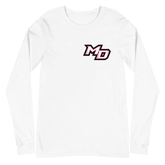 Marlon Davidson "MD" Long Sleeve Tee - Fan Arch