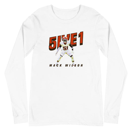 Mack Wilson "5IVE1" Long Sleeve Tee - Fan Arch
