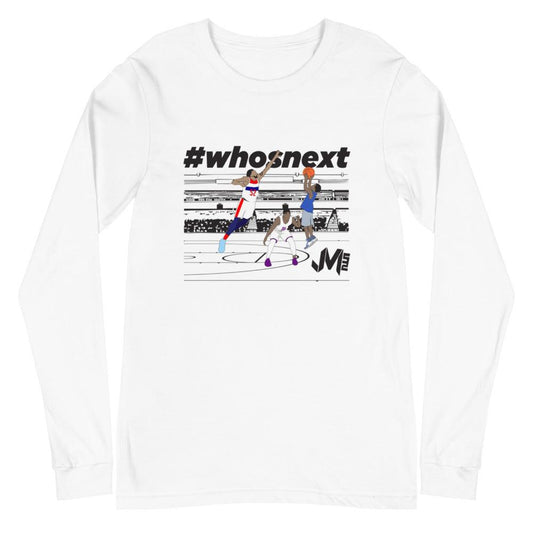 Jordan McRae “Who’s Next” Long Sleeve Tee - Fan Arch