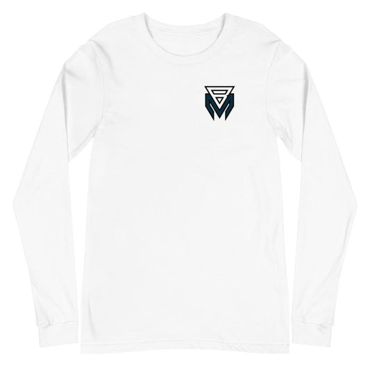 Brock Miller "BM" Long Sleeve Tee - Fan Arch