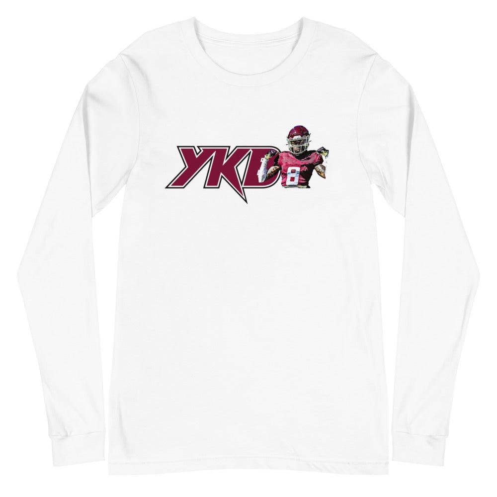 Yulkeith Brown "YKB" Long Sleeve Tee - Fan Arch
