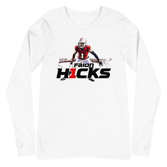 Faion Hicks "Gameday" Long Sleeve Tee - Fan Arch