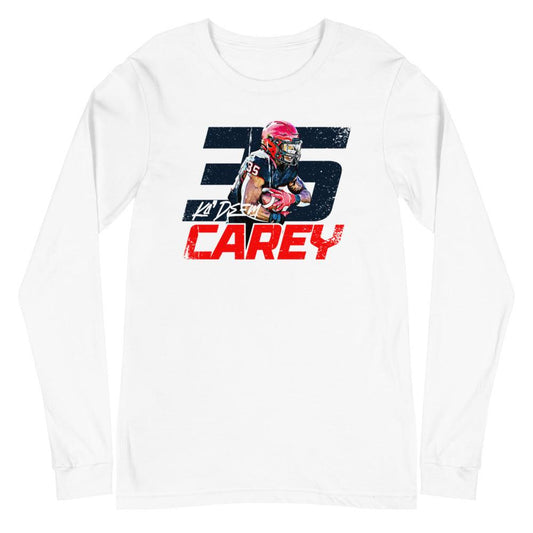 Kadeem Carey "35" Long Sleeve Tee - Fan Arch