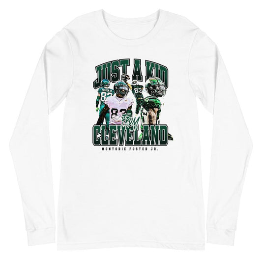 Montorie Foster Jr. “Scripted” Long Sleeve Tee - Fan Arch