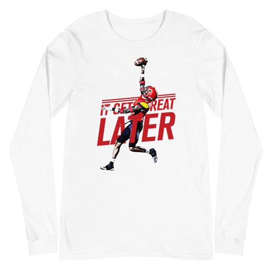 Alex Thomas "Great Later" Long Sleeve Tee - Fan Arch