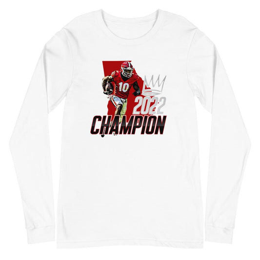 Kearis Jackson "2022 Champ" Long Sleeve Tee - Fan Arch