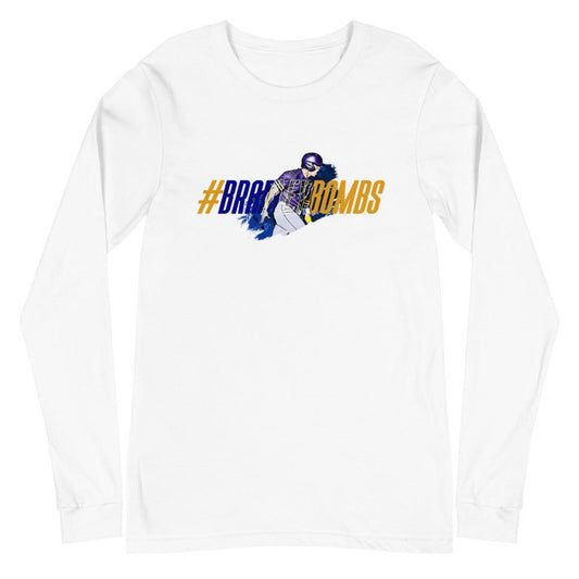 Brad Malm "#BradleyBombs" Long Sleeve Tee - Fan Arch