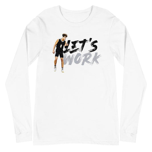 Colin Rodrigues “Let’s Work” Long Sleeve Tee - Fan Arch