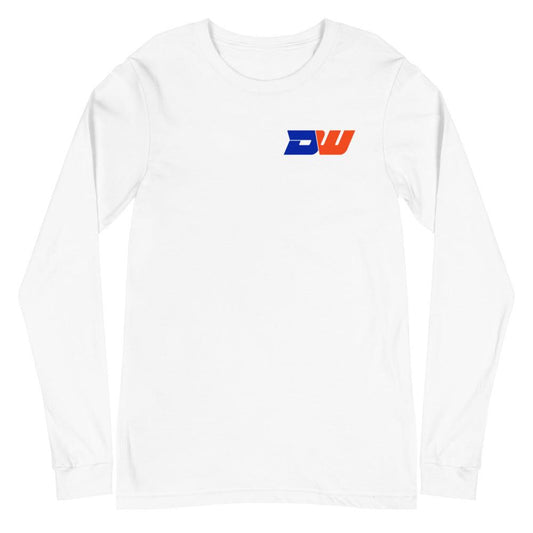 Derek Wingo “DW” Long Sleeve Tee - Fan Arch