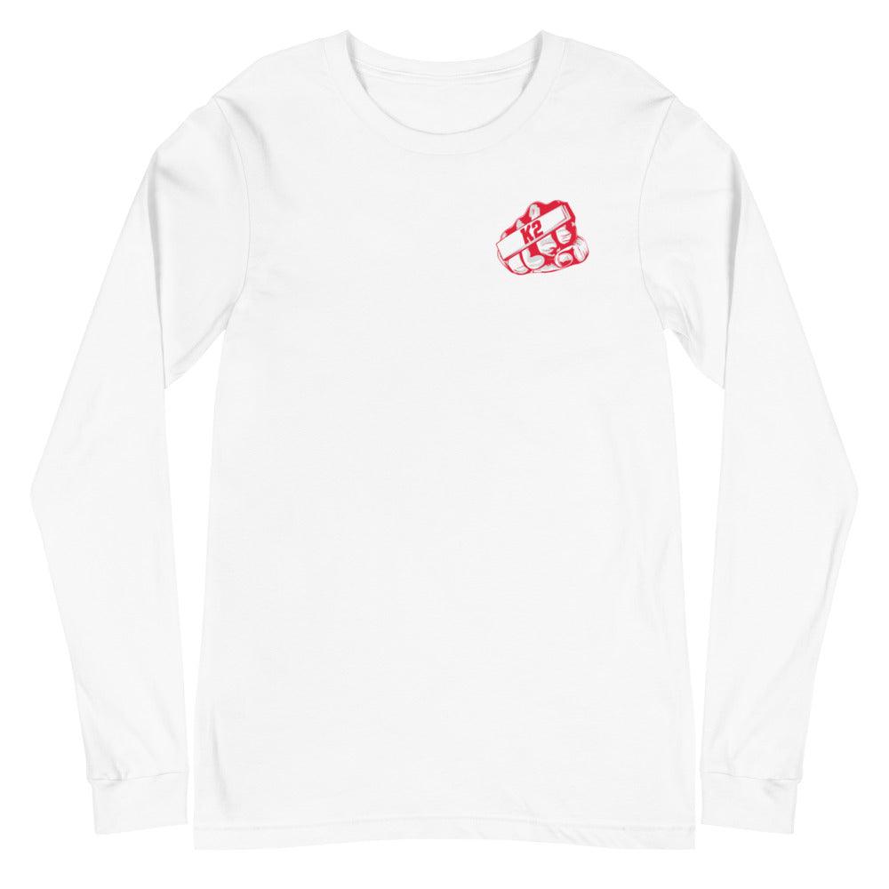 Kenzie Knuckles “K2” Long Sleeve Tee - Fan Arch