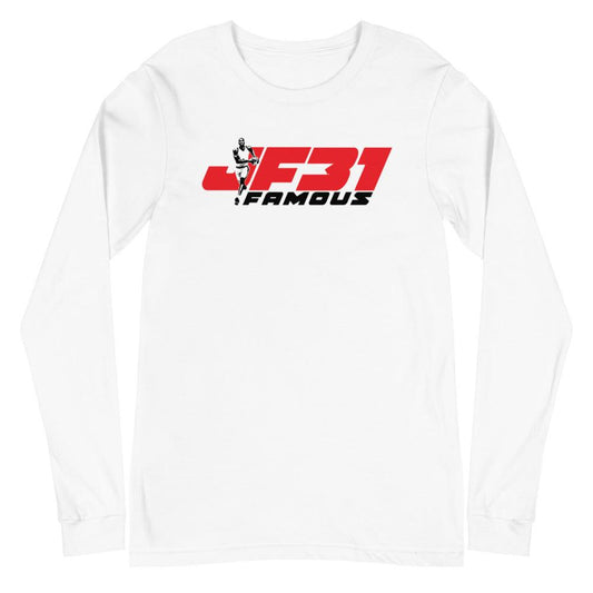 Jarrid Famous "Signature" Long Sleeve Tee - Fan Arch