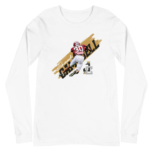 Jihaad Campbell "Triumph" Long Sleeve Tee - Fan Arch