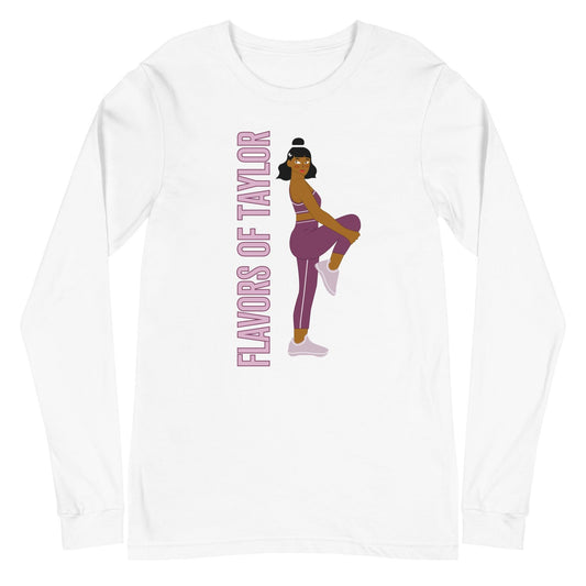 Taylor Anderson "Flex" Long Sleeve Tee - Fan Arch