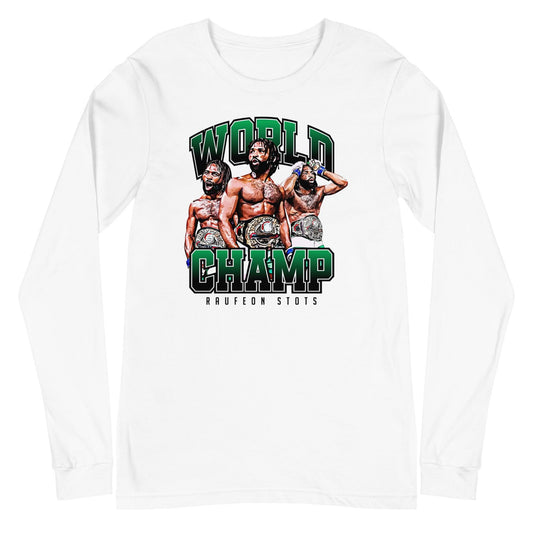 Raufeon Stots "World Champ" Long Sleeve Tee - Fan Arch