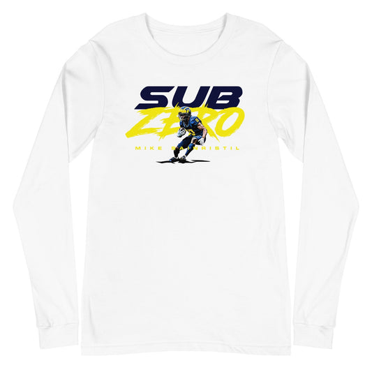 Mike Sainristil "Sub Zero" Long Sleeve Tee - Fan Arch