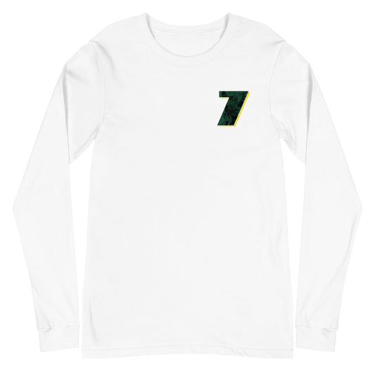 Seven McGee "7" Long Sleeve Tee - Fan Arch