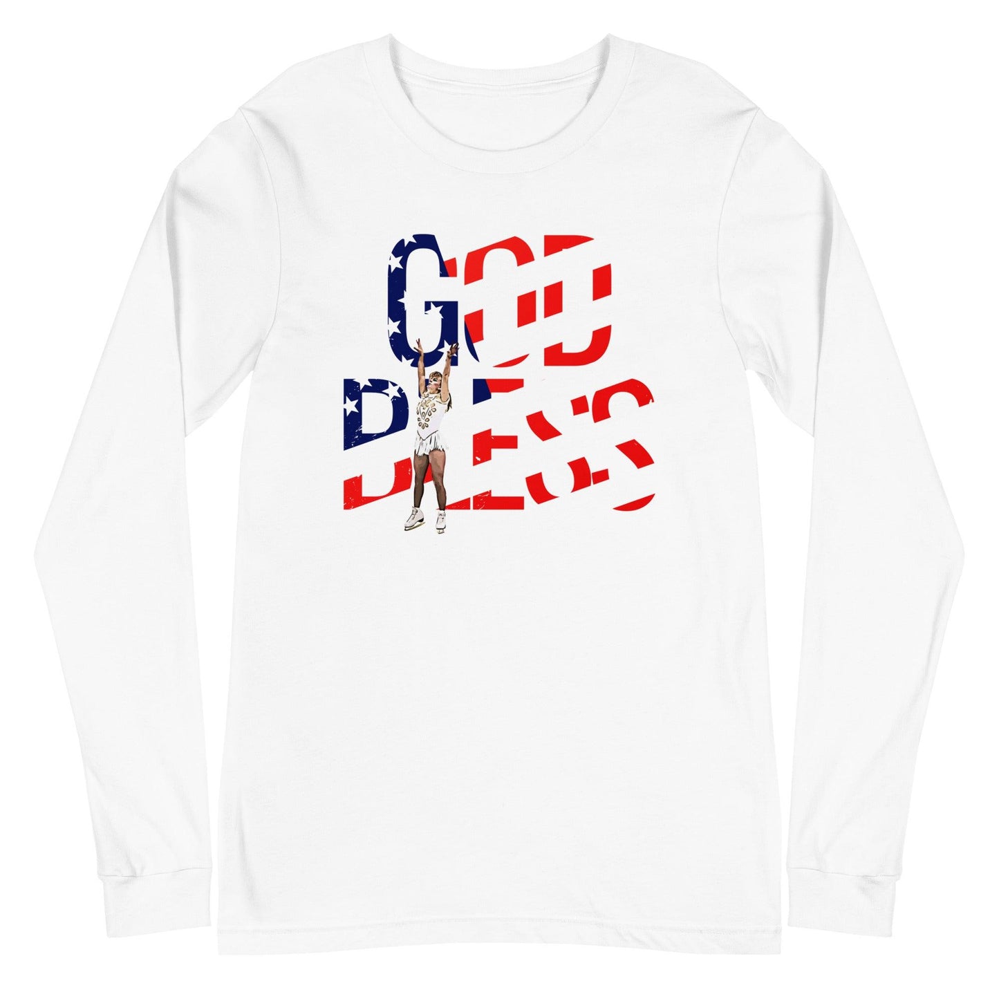 Tonya Harding "GOD BLESS" Long Sleeve Tee - Fan Arch