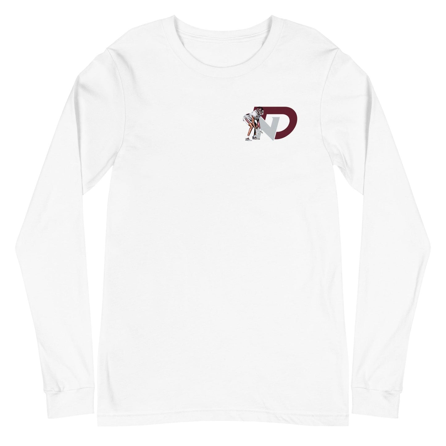 DeCarlos Nicholson "Essential" Long Sleeve Tee - Fan Arch
