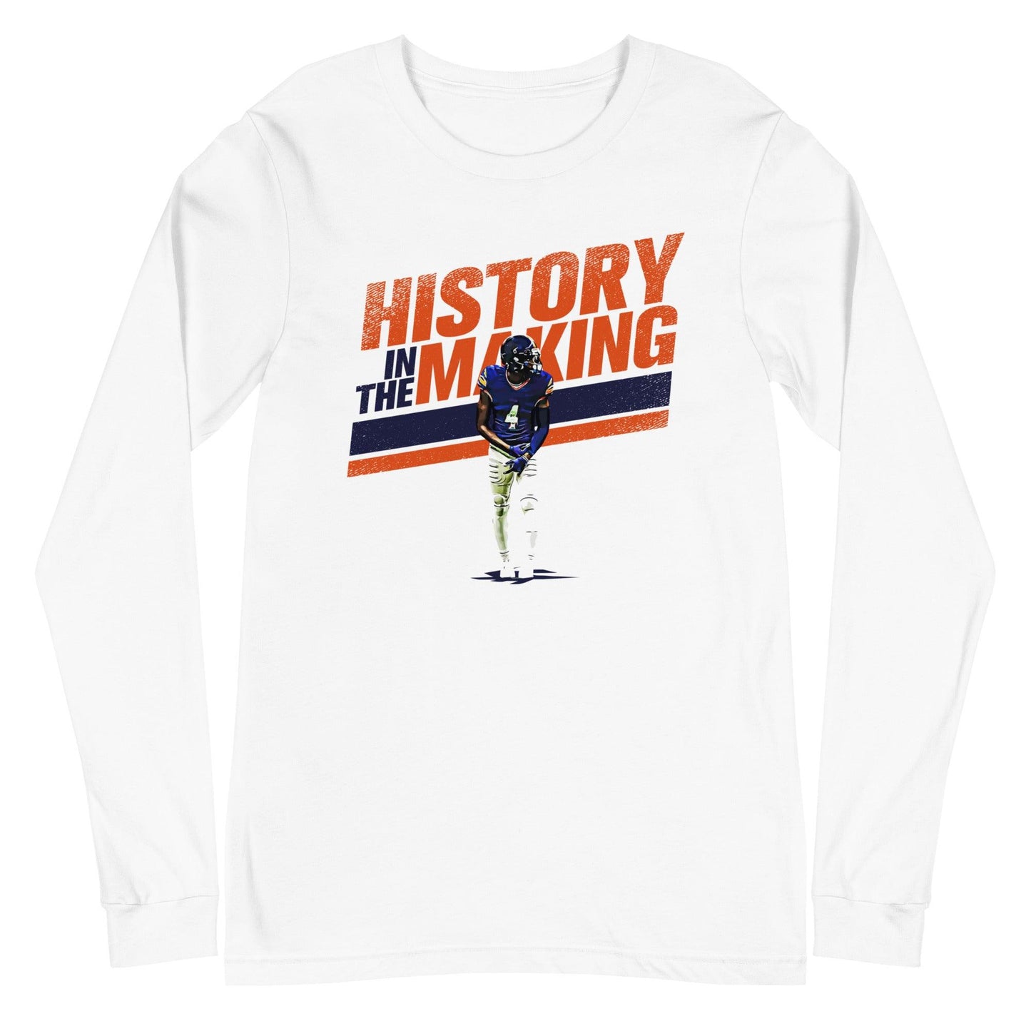 Zakhari Franklin "Make History" Long Sleeve Tee - Fan Arch