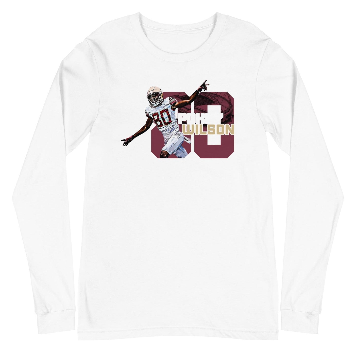 Pokey Wilson “Gameday” Long Sleeve Tee - Fan Arch