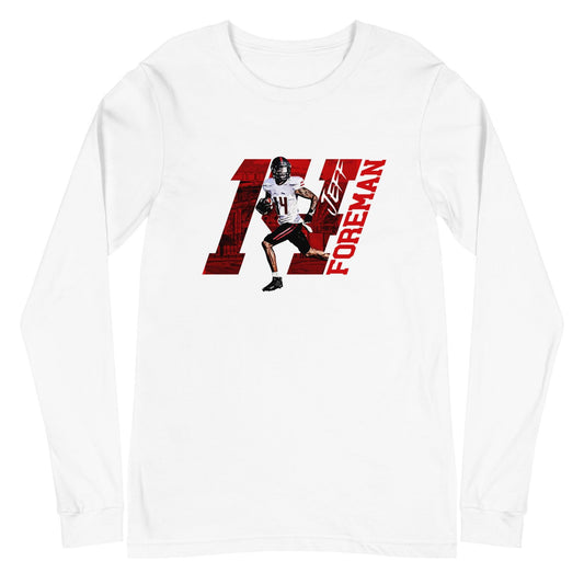 Jeff Foreman "14" Long Sleeve Tee - Fan Arch