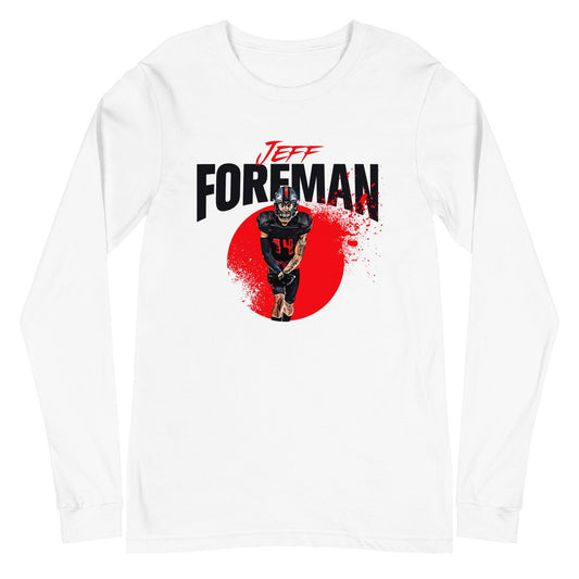 Jeff Foreman "Splash" Long Sleeve Tee - Fan Arch