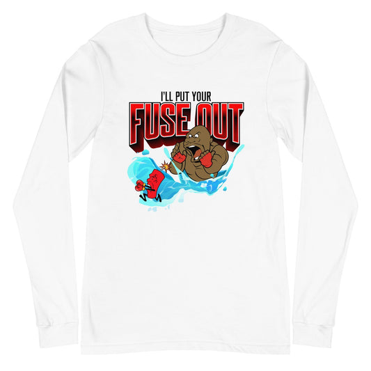 Bob Sapp “FUSE OUT” Long Sleeve Tee - Fan Arch