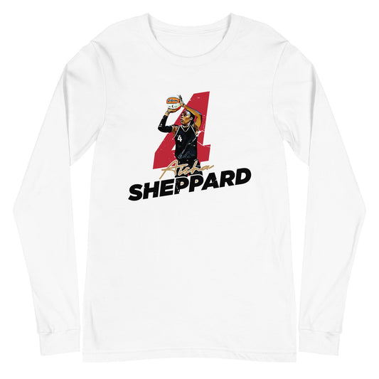 Aisha Sheppard "Pro Style" Long Sleeve Tee - Fan Arch
