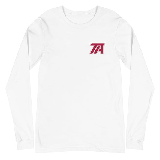 Terrion Arnold "TA" Long Sleeve Tee - Fan Arch