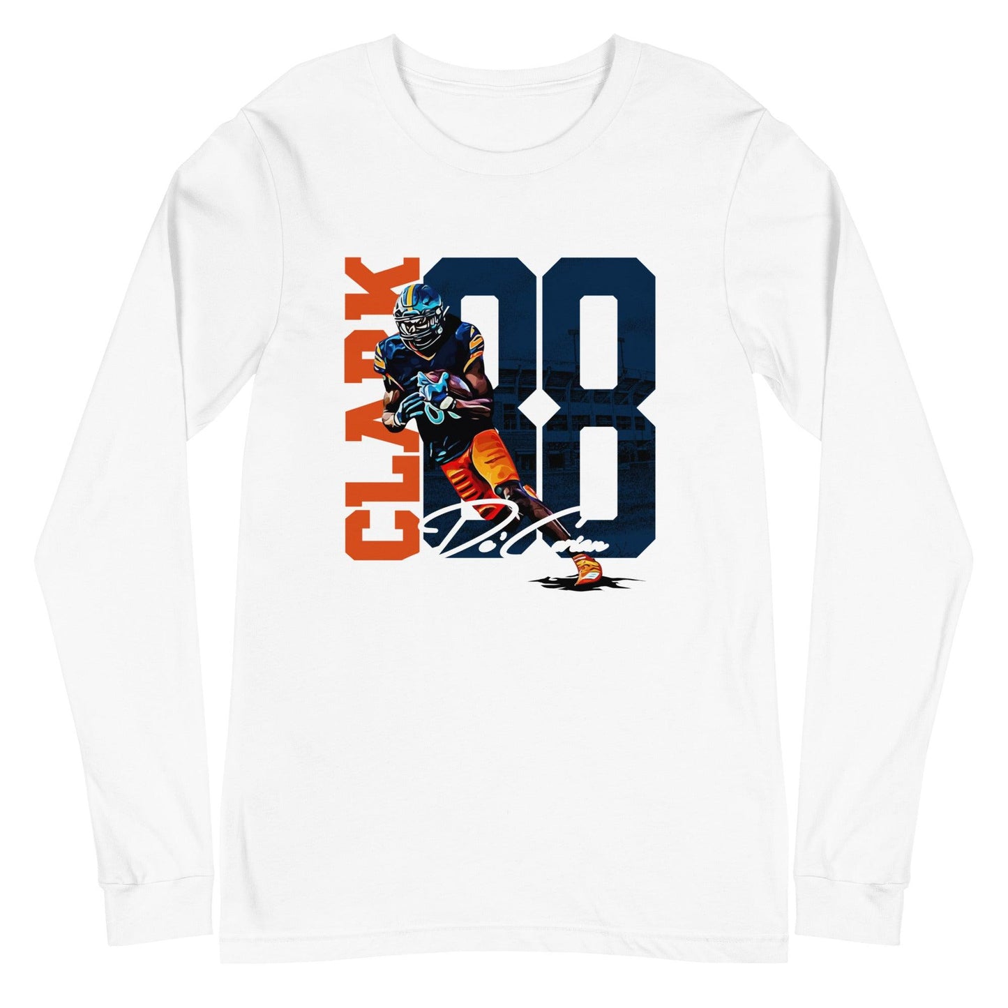 De’Corian Clark "essential" Long Sleeve Tee - Fan Arch
