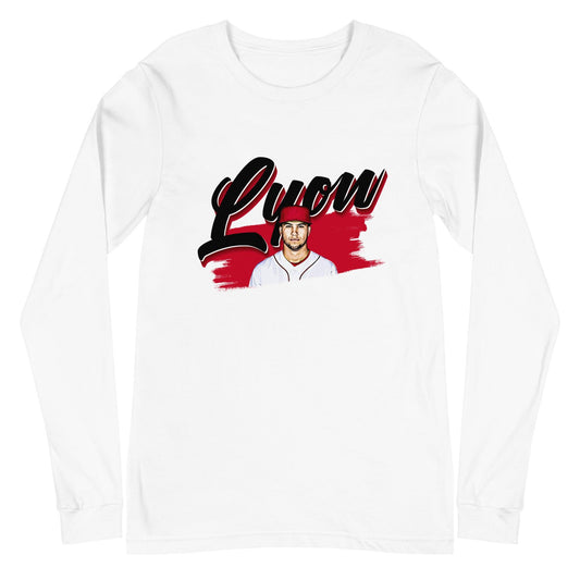 Lyon Richardson "Geared Up" Long Sleeve Tee - Fan Arch