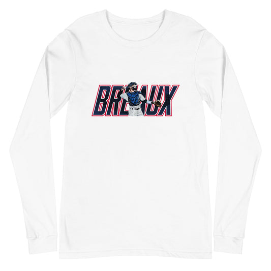 Josh Breaux "Throwback" Long Sleeve Tee - Fan Arch