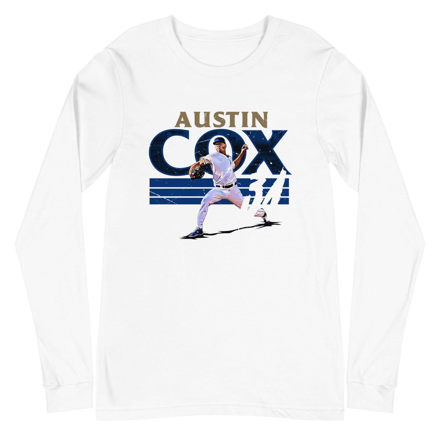 Austin Cox "Strike" Long Sleeve Tee - Fan Arch