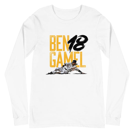 Ben Gamel "Hustle" Long Sleeve Tee - Fan Arch