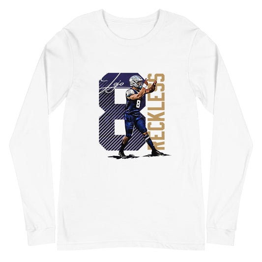 Josiah Silver “Essential” Long Sleeve Tee - Fan Arch