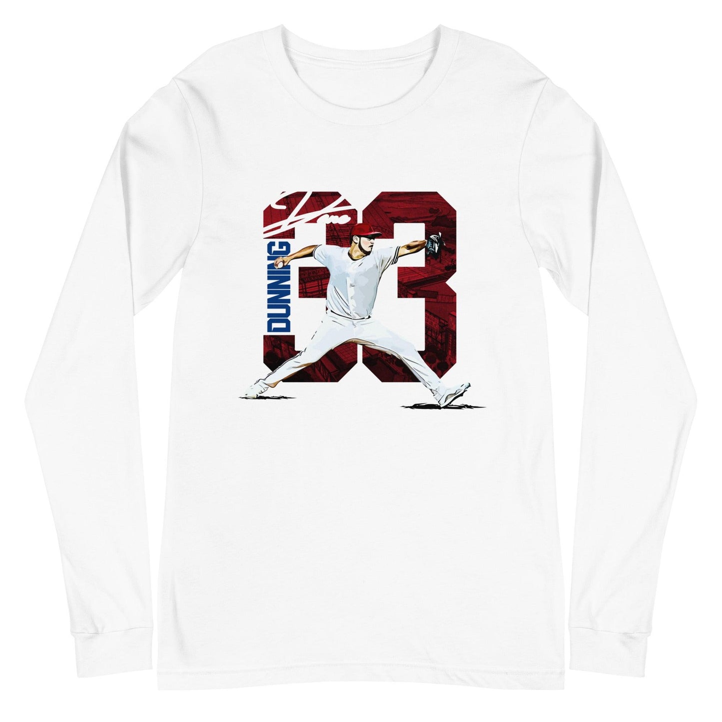 Dane Dunning "Strikeout" Long Sleeve Tee - Fan Arch