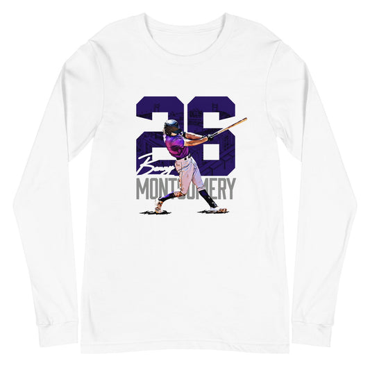 Benny Montgomery "Gameday" Long Sleeve Tee - Fan Arch