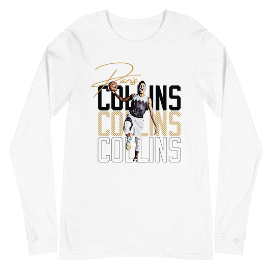 Paris Collins “Essential” Long Sleeve Tee - Fan Arch