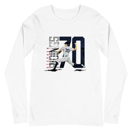 Stephen Ridings “Essential” Long Sleeve Tee - Fan Arch