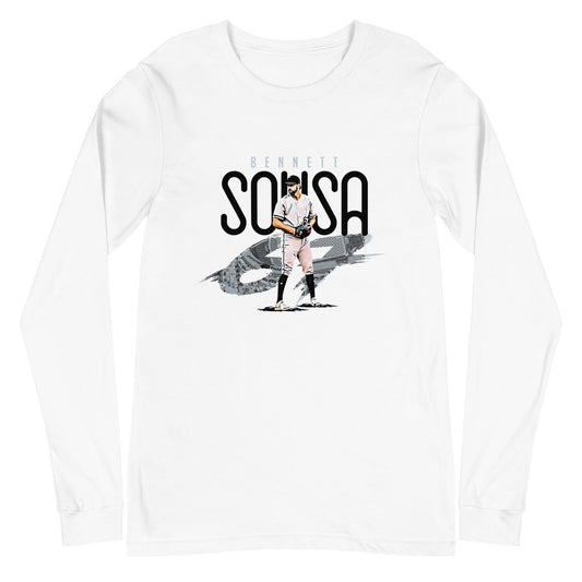 Bennett Sousa “Essential” Long Sleeve Tee - Fan Arch