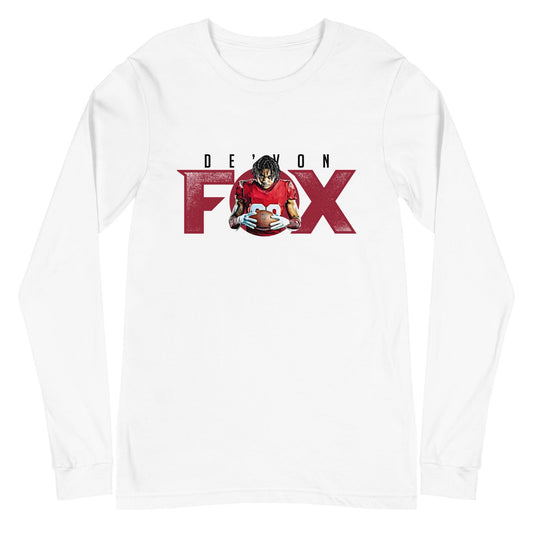 De'Von Fox "Gameday" Long Sleeve Tee - Fan Arch